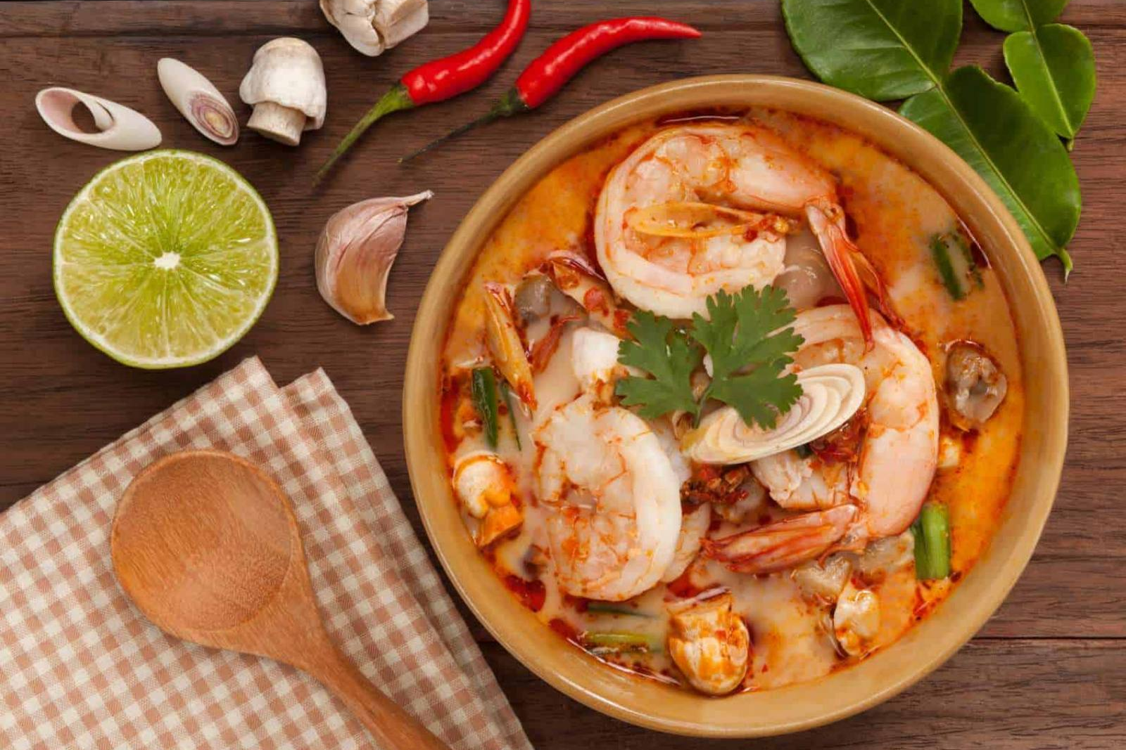 ẩm thực thái lan - tomyum