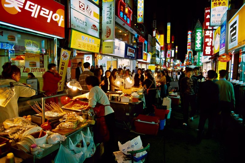 chợ đêm Dongdaemun
