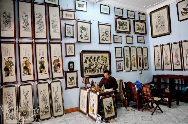 làng tranh đông hồ