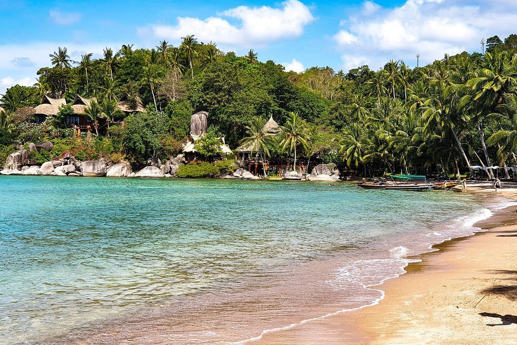 bãi biển sairee