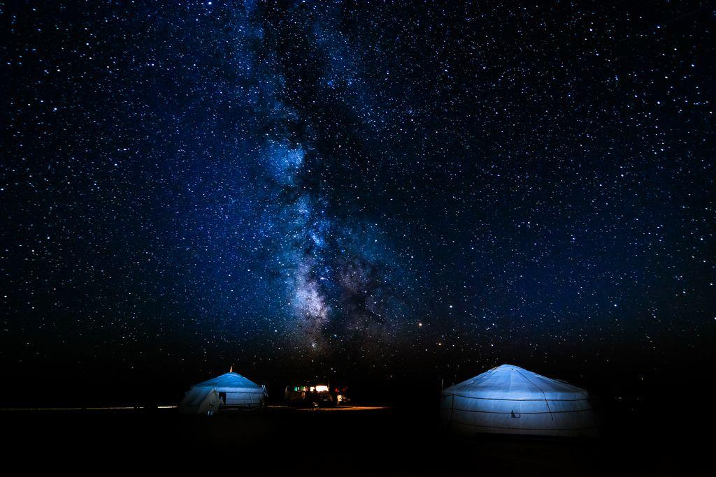 lều yurts sa mạc gobi nội mông