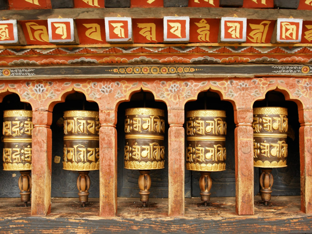 quay bánh xe cầu nguyện potala