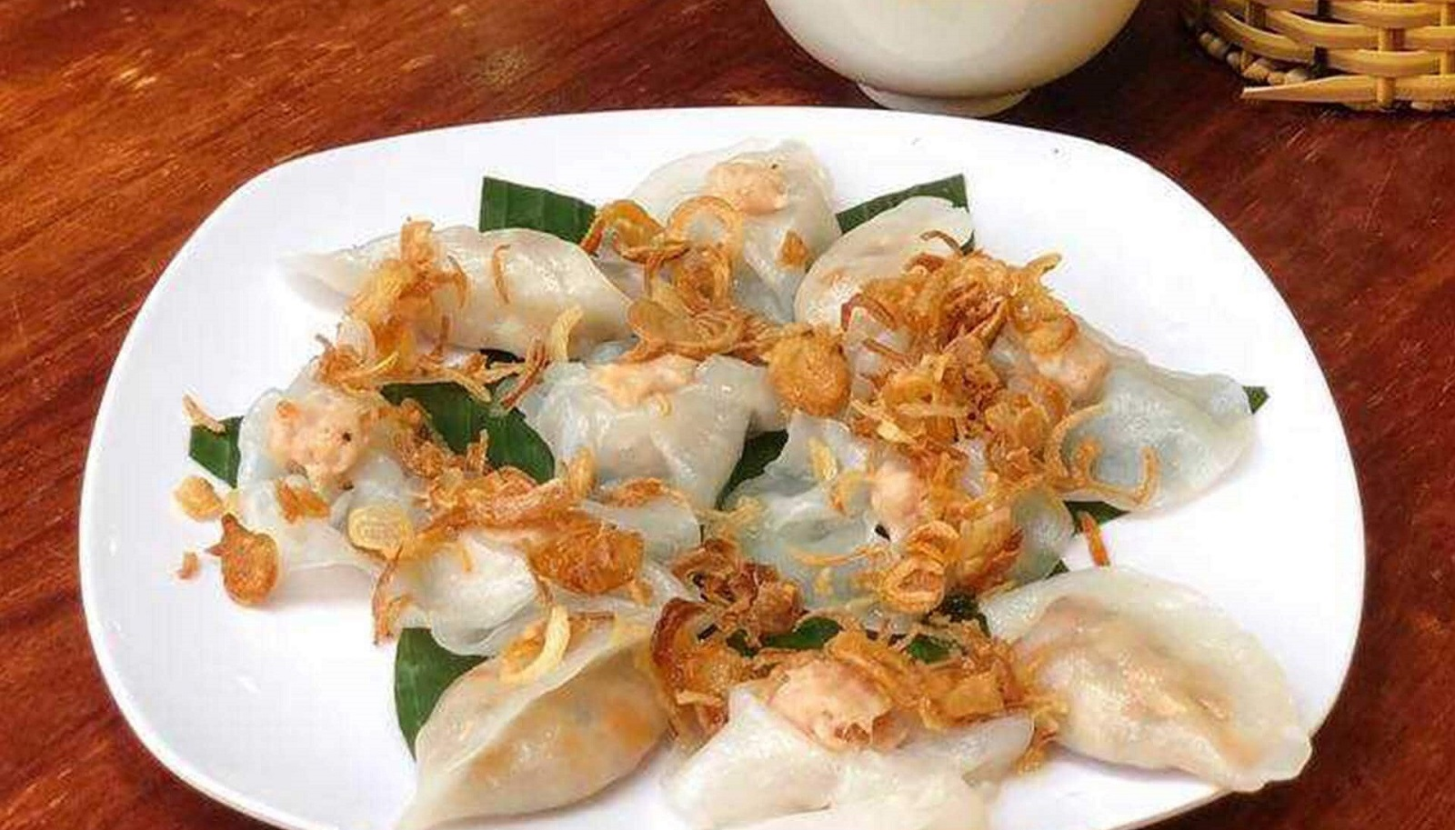 white rose dumpling