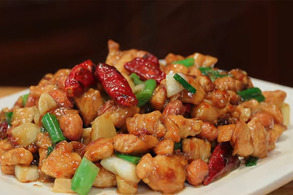 gà kung pao